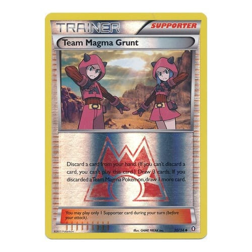 XY Double Crisis 30/34 Team Magma Grunt (Reverse Holo)