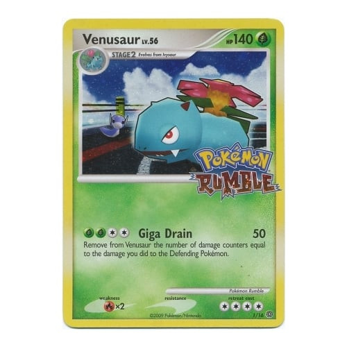 Pokemon Rumble 1/16 Venusaur