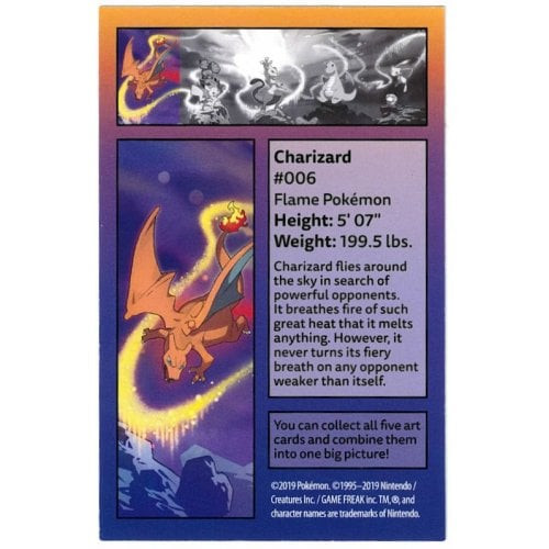 Mini Tin Art Card Kanto Power Charizard