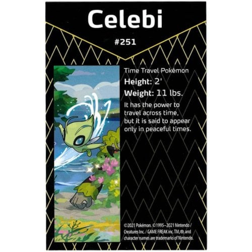 Mini Tin Art Card Shining Fates Celebi