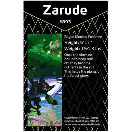 Zarude Shining Fates, Pokémon