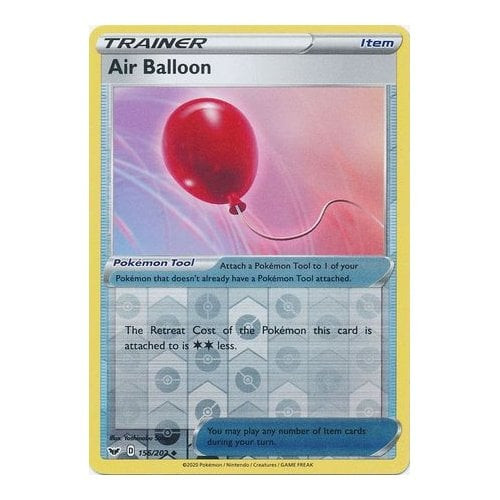 Sword & Shield (Base) 156/202 Air Balloon (Reverse Holo)