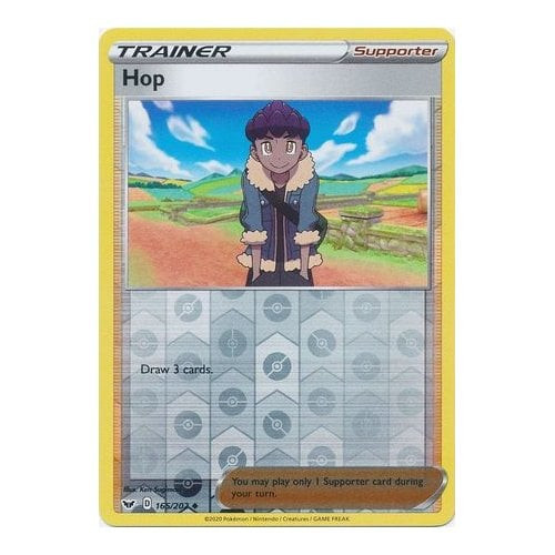 Sword & Shield (Base) 165/202 Hop (Reverse Holo)