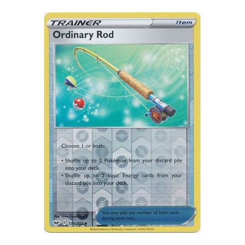 Sword & Shield (Base) 215/202 Ordinary Rod (Secret Rare) | Magic Madhouse Sword & Shield (Base) 215/202 Ordinary Rod (Secret Rare) | Magic Madhouse