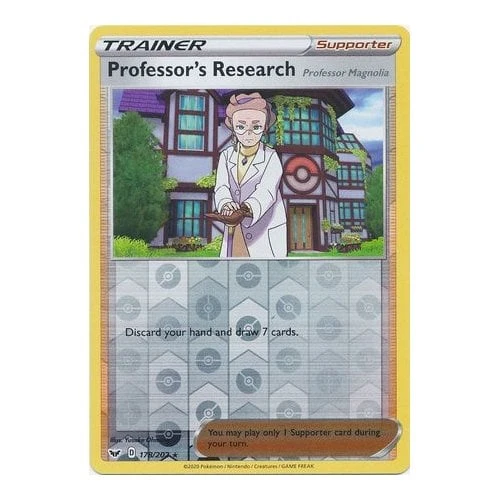 Sword & Shield (Base) 178/202 Professor's Research [Magnolia] (Reverse Holo)
