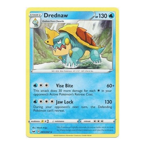 Sword & Shield (Base) 061/202 Drednaw