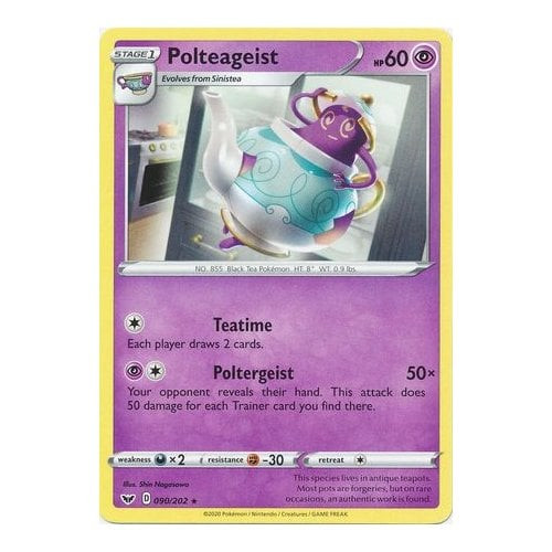 Sword & Shield (Base) 090/202 Polteageist