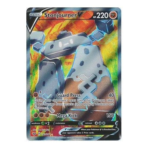 Sword & Shield (Base) 116/202 Stonjourner VMAX (Full Art) | Magic Madhouse Sword & Shield (Base) 116/202 Stonjourner VMAX (Full Art) | Magic Madhouse