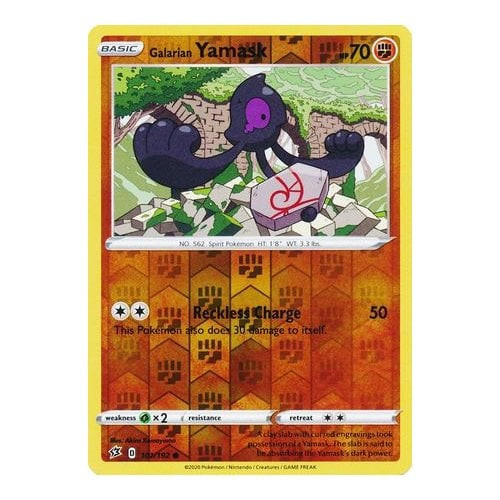 Rebel Clash 101/192 Galarian Yamask (Reverse Holo) | Magic Madhouse