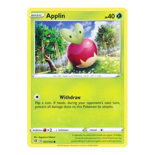 Rebel Clash 021/192 Applin
