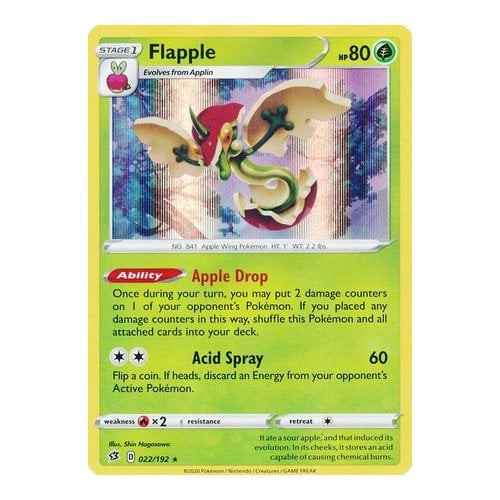 Rebel Clash 022/192 Flapple (Holo)