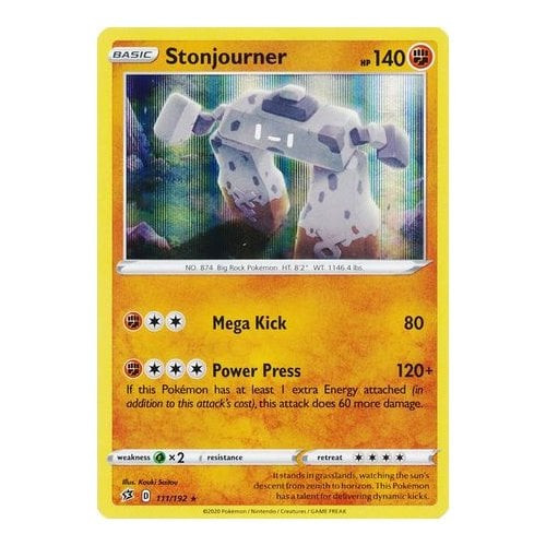 Rebel Clash 111/192 Stonjourner (Holo)