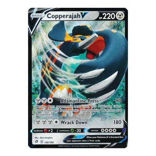 Rebel Clash 136/192 Copperajah V (Half Art)