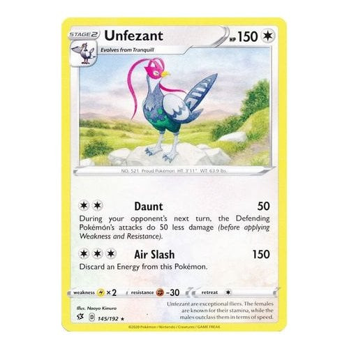 Rebel Clash 145/192 Unfezant | Magic Madhouse Rebel Clash 145/192 Unfezant | Magic Madhouse