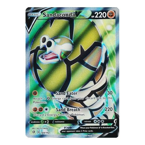 Rebel Clash 184/192 Sandaconda V (Full Art)
