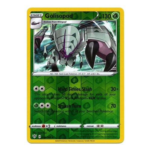 Darkness Ablaze 018/189 Golisopod (Reverse Holo)