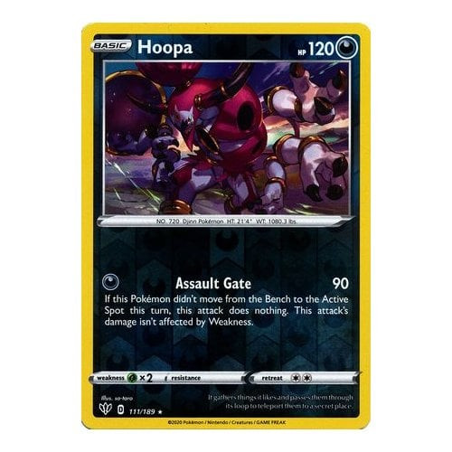 Darkness Ablaze 111/189 Hoopa (Reverse Holo)