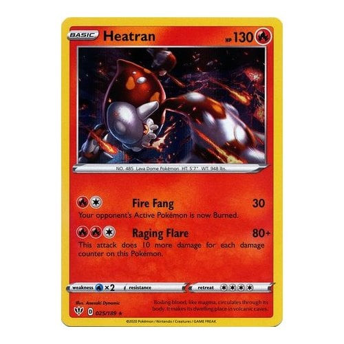 Darkness Ablaze 025/189 Heatran (Holo)