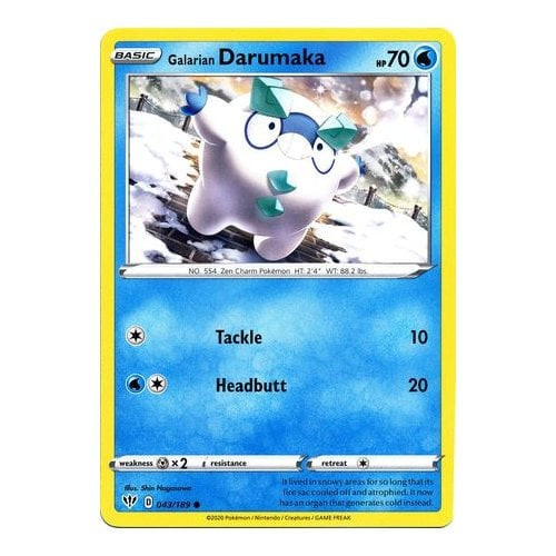 Darkness Ablaze 043/189 Galarian Darumaka