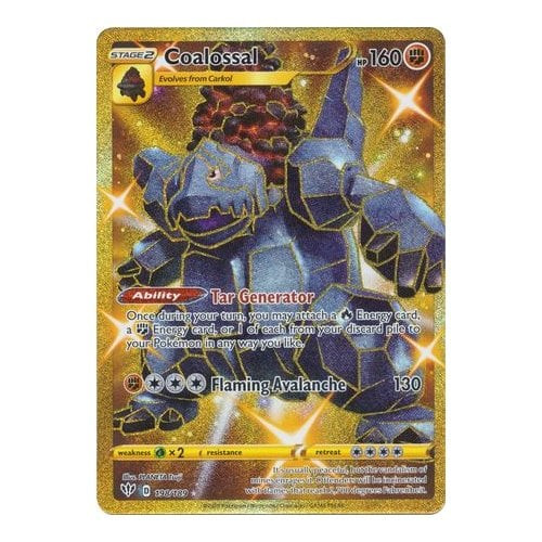 Darkness Ablaze 198/189 Coalossal (Secret Rare)