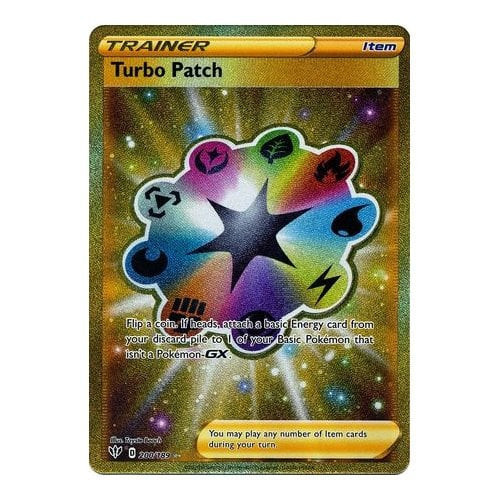 Darkness Ablaze 200/189 Turbo Patch (Secret Rare)