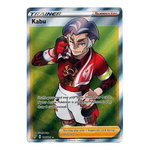 Darkness Ablaze 186/189 Kabu (Full Art)