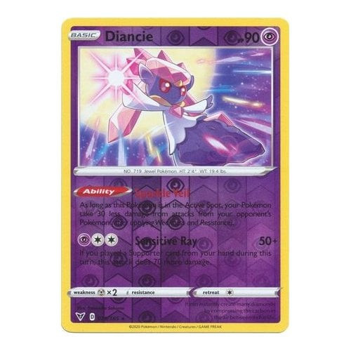 Vivid Voltage 079/185 Diancie (Reverse Holo)