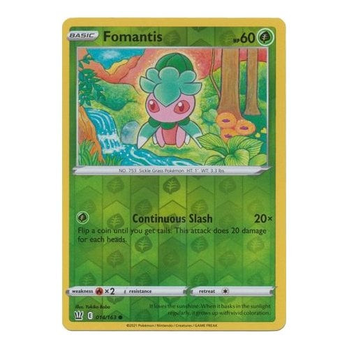 Battle Styles 014/163 Formantis (Reverse Holo)