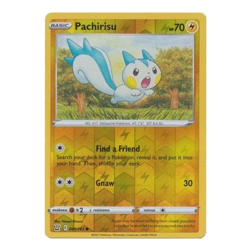 Battle Styles 049/163 Pachirisu (Reverse Holo)