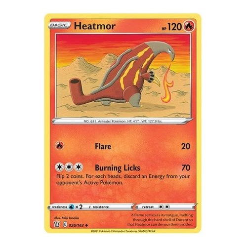 Battle Styles 026/163 Heatmor