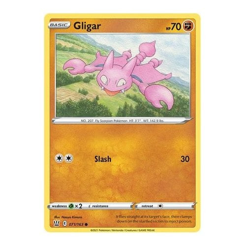 Battle Styles 071/163 Gligar