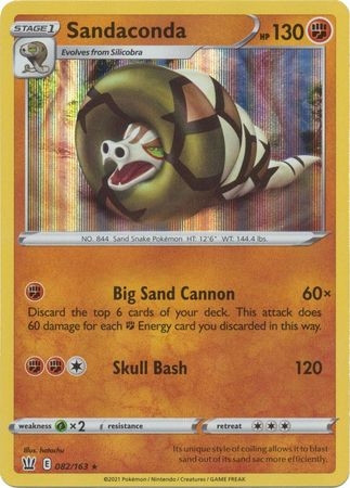 Battle Styles 082/163 Sandaconda (Holo)