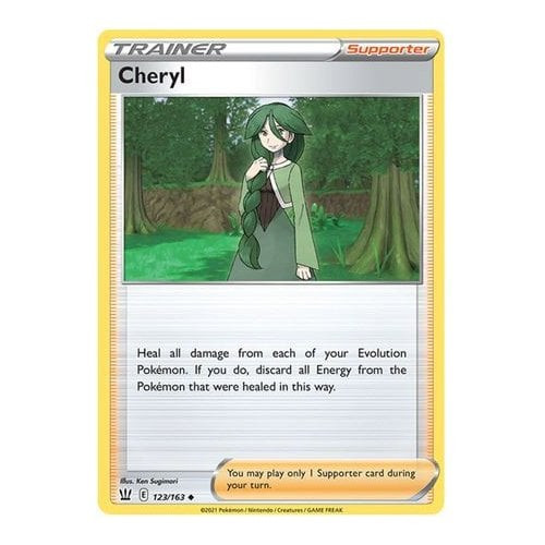 Battle Styles 123/163 Cheryl