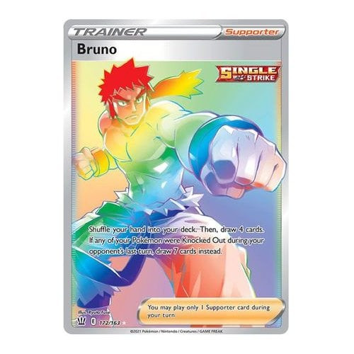 Battle Styles 172/163 Bruno (Rainbow Rare)