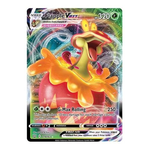 Battle Styles 019/163 Flapple VMAX (Full Art)