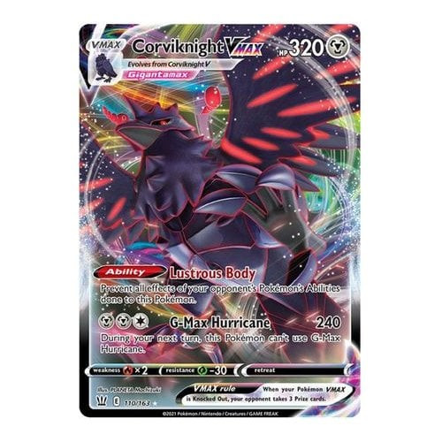 Battle Styles 110/163 Corviknight VMAX (Full Art)