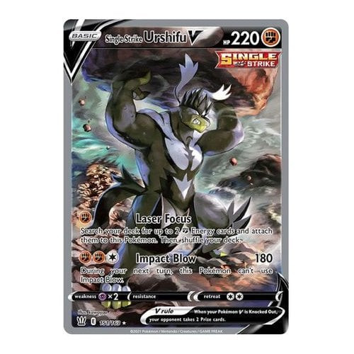 Battle Styles 151/163 Single Strike Urshifu V (Alternative Art, Full Art)