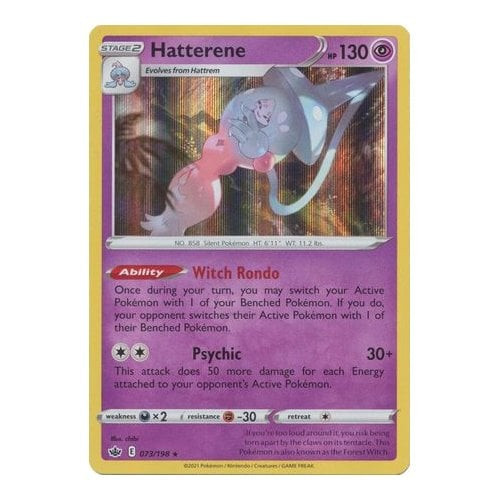 Chilling Reign 073/198 Hatterene (Holo)