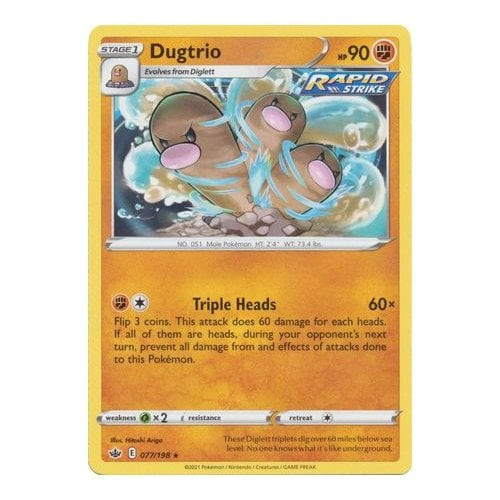 Chilling Reign 077/198 Dugtrio