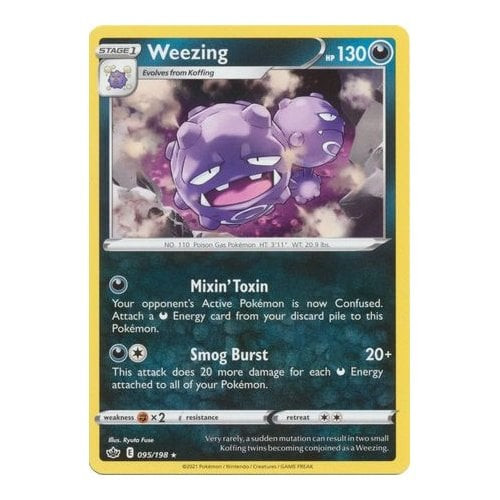Chilling Reign 095/198 Weezing