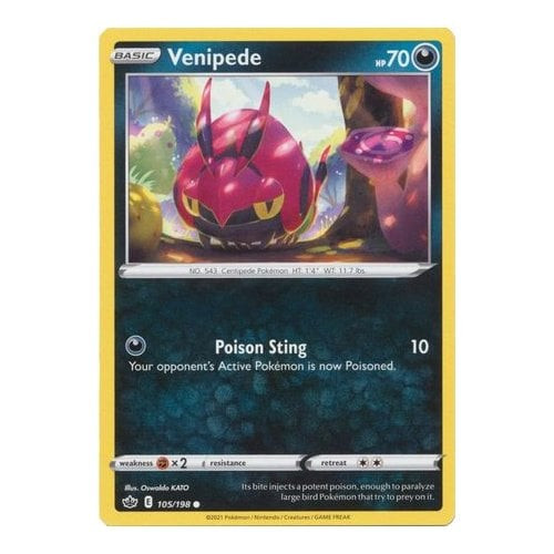 Chilling Reign 105/198 Venipede