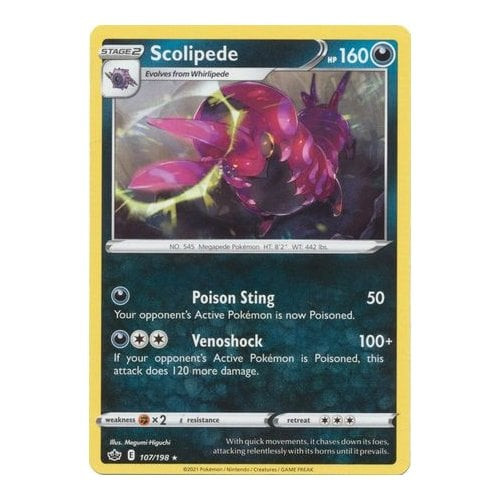 Chilling Reign 107/198 Scolipede