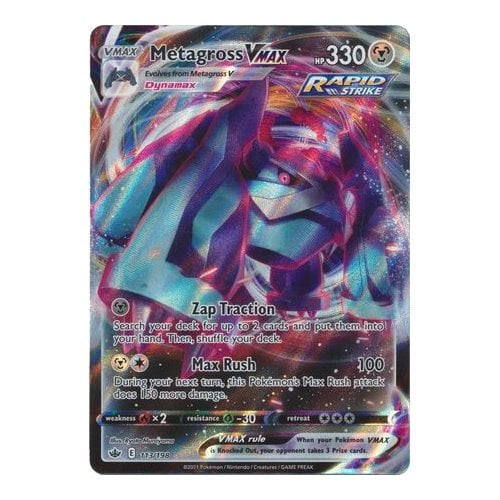 Chilling Reign 113/198 Metagross VMAX (Full Art)