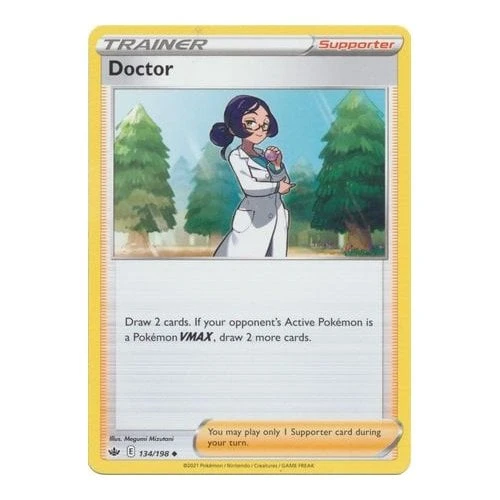pokemon doctor card Amazon.com: Doctor - 190/198 - Full Art Ultra Rare - Sword & Shield
