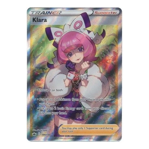 Chilling Reign 194/198 Klara (Full Art)