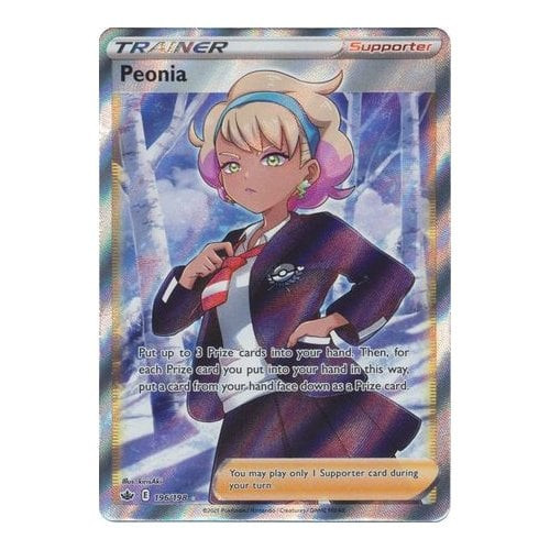 Chilling Reign 196/198 Peonia (Full Art)