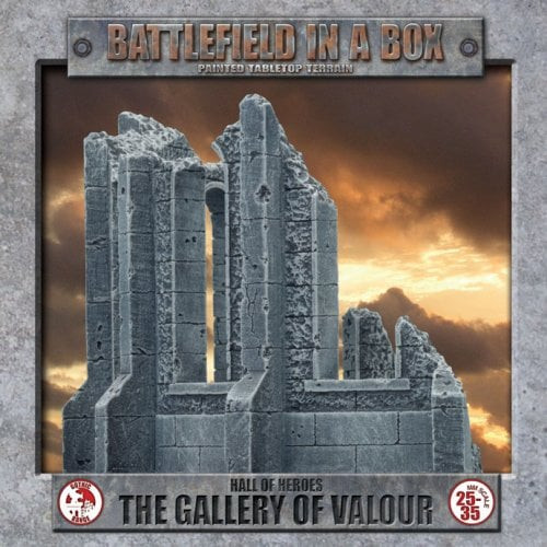 Battlefield in a Box - Hall of Heroes - Gallery of Valour (x1) - 30mm