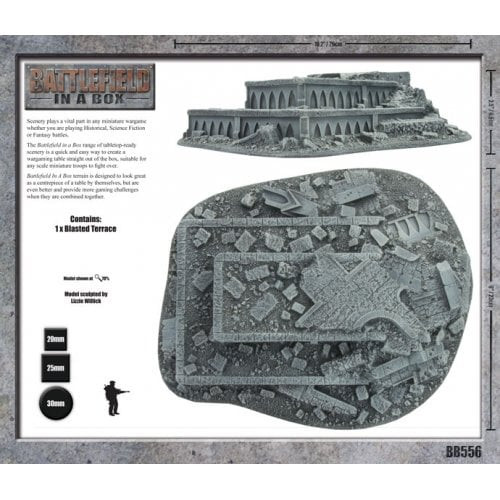Battlefield in a Box - Gothic Battlefields - Blasted Terrace