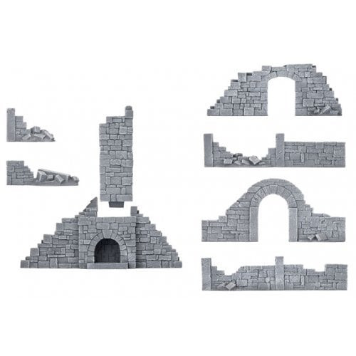 Battlefield in a Box - Wartorn Village - Ruins