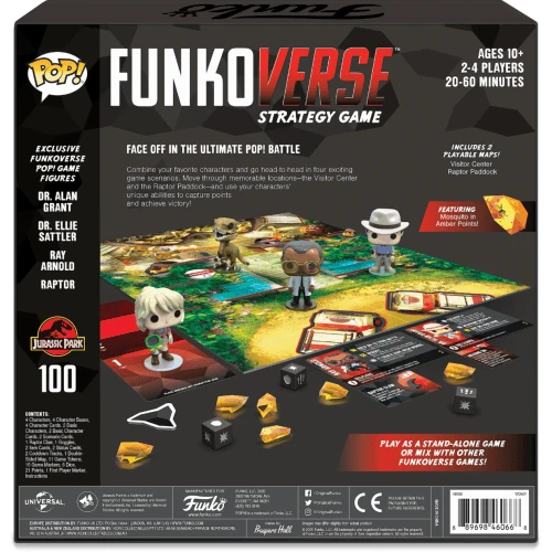 POP! Funkoverse - Jurassic Park 100 Strategy Game